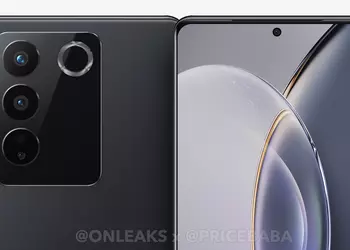 OnLeaks showed what the vivo V16 Pro will look like with a 120Hz OLED screen, MediaTek Dimensity 8200 chip and 80W charging