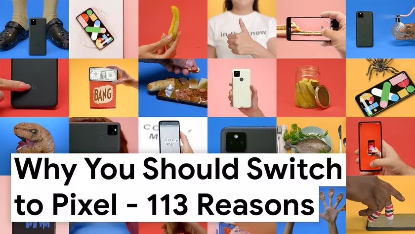 Google назвала 113 причин перейти на Pixel