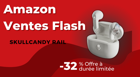 Skullcandy Rail Écouteurs True Wireless – Économisez 23€!