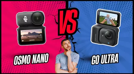 DJI Osmo Nano vs Insta360 GO Ultra: Comparison