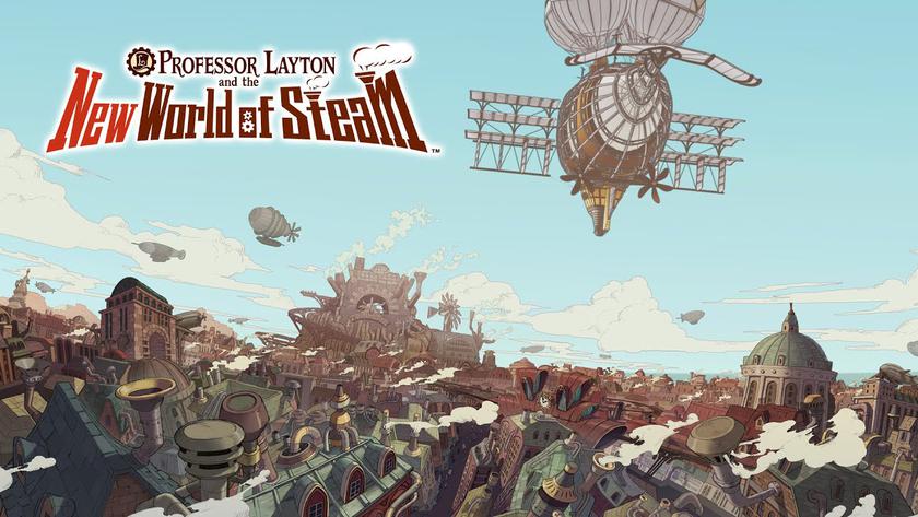 Level 5 выпустила новый трейлер Professor Layton and the New World of Steam