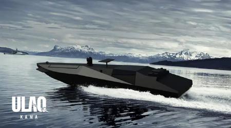 ULAQ KAMA is a Turkish unmanned kamikaze strike boat with a range of over 360 kilometres and a speed of up to 40 km/h
