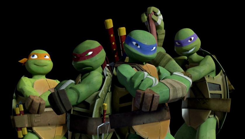 ninja turtles raphael and leonardo