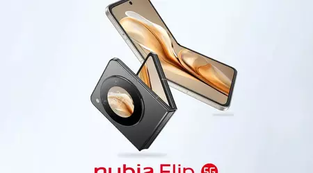 nubia Flip 5G: the cheapest foldable smartphone on the market