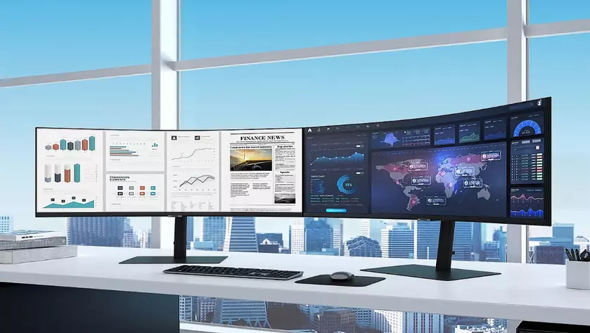 Samsung S34A650: 34-дюймовый изогнутый 2K-монитор с дисплеем на 100 Гц