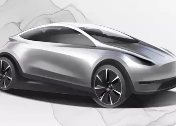 Первое изображение прототипа роботакси Tesla: новые детали появились в сети