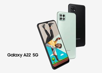 Samsung випустила травневе оновлення для бюджетного смартфона Galaxy A22 5G