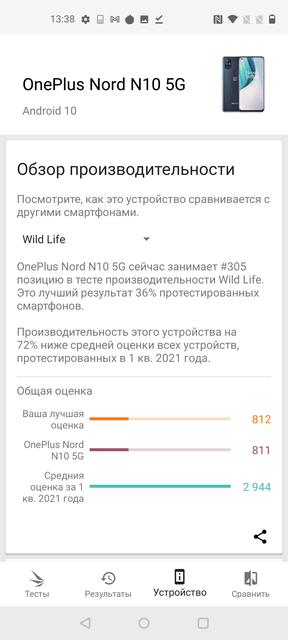 Обзор OnePlus Nord N10 5G: средний класс создателей «убийц флагманов»-56
