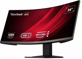 ViewSonic VG3419C – изогнутый игровой UWQHD-монитор с частотой кадров 120 Гц и радиусом кривизны 1500R