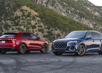 Audi выпустила новую версию электрического автомобиля Q8 e-tron 2025 года