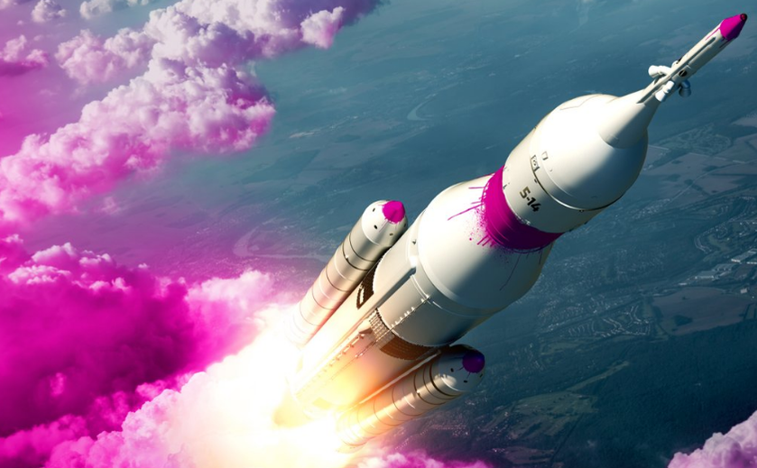 Bethesda тизерит новую игру с помощью ракеты с пурпурным дымом   