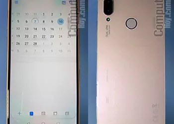 Live photos Huawei P20 Lite: double camera and cutout in the style of the iPhone X