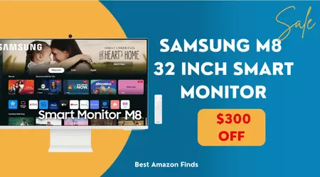 SAMSUNG M8 32-Inch Smart Monitor - Limited time deal $300 Off!
