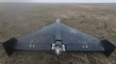 Russian Shahed-136 kamikaze drone crashes in Kazakhstan