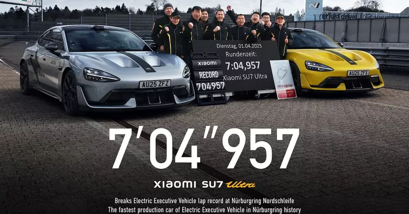 Xiaomi SU7 Ultra: Покорение Нюрбургринга