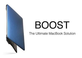 Чехол Boost для MacBook: батарея на 6600 мАч, отсутствующие порты и защита от царапин