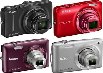 Nikon анонсировала квартет камер серии Coolpix: S3300, S4300, S6300 и S9300