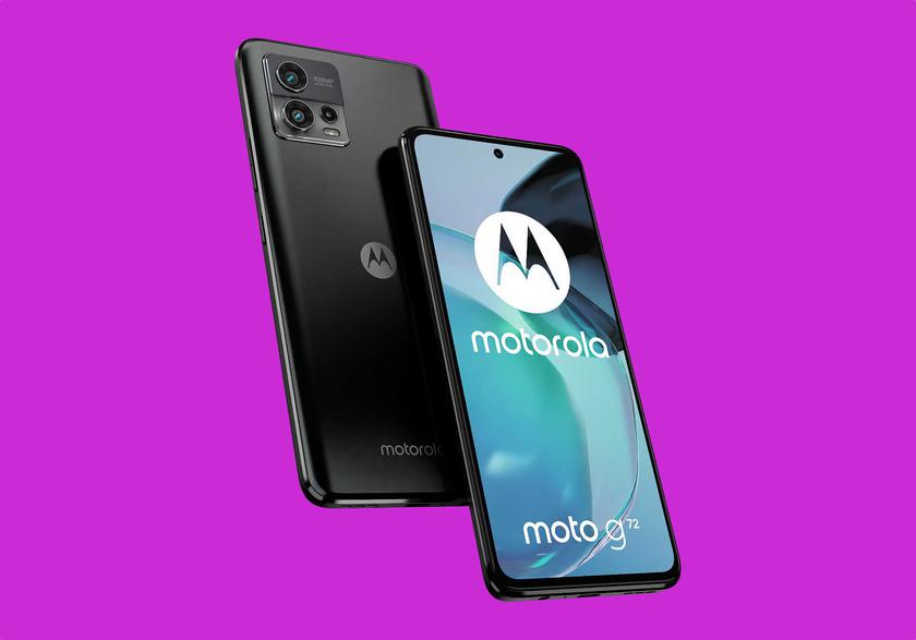 Moto G72 c OLED-экраном на 120 Гц, чипом MediaTek Helio G99 и камерой на 108 МП продают на Amazon со скидкой 50 евро