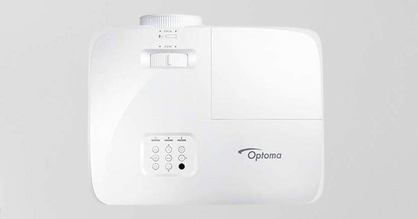 Optoma HD28HDR projector for dorm