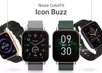 Smartwatch you'll never buy: Noise ColorFit Icon Buzz introduced with up to 7 days of battery life and call support for $53