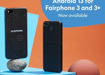 Fairphone 3 и Fairphone 3+ получили обновление Android 13 и расширенную поддержку до 2026 года