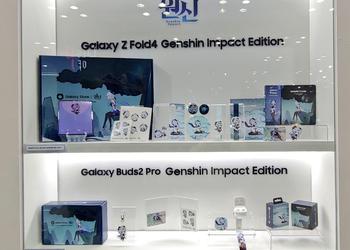 For Genshin Impact fans: Samsung introduced special versions of the foldable Galaxy Fold 4 smartphone and TWS Galaxy Buds 2 Pro