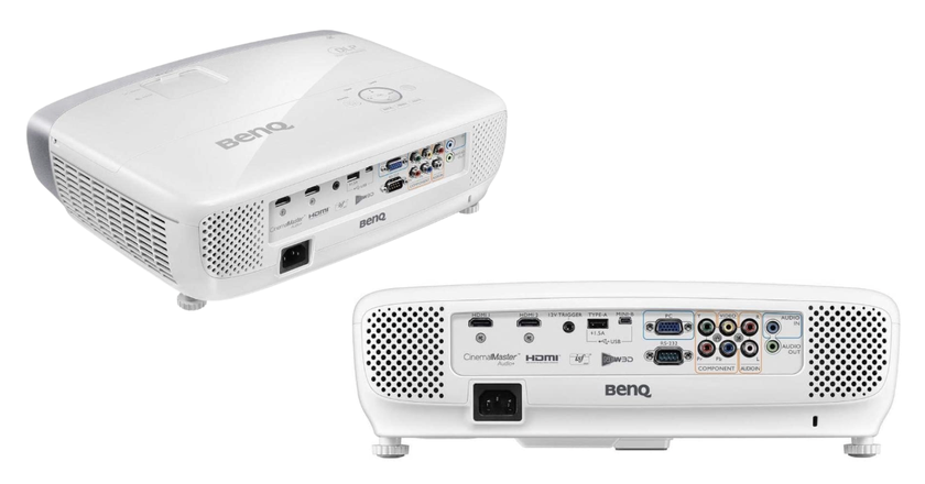BenQ HT2050A projector with fire stick