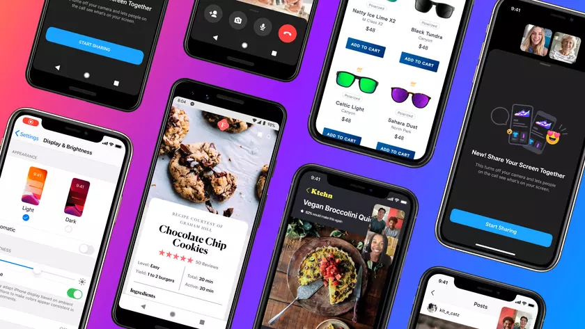 В Facebook Messenger добавили функцию Screen Sharing для видеозвонков