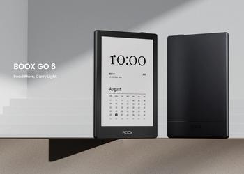 Onyx Boox Go 6: электронная книга с 6-дюймовым E Ink экраном и ОС Android на борту за $149