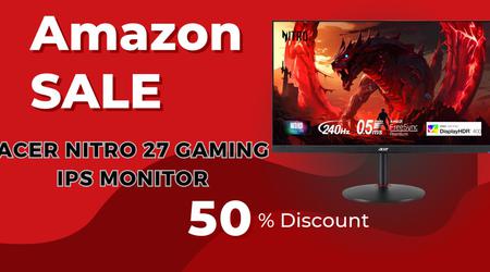 Acer Nitro 27 Gaming IPS Monitor - Now $200 Off! Amazing Deal!