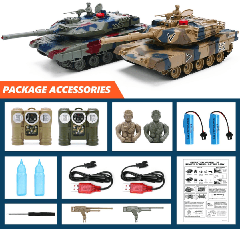 ROGALALY rc tanks voor volwassenen Set