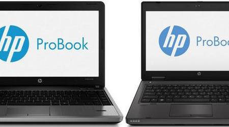 A large update of the HP ProBook notebooks