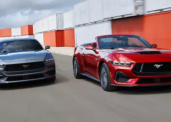 Ford Mustang sales in the US have fallen to a historic low, while the electric Mustang Mach-E has broken a record