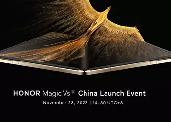 It's official: Honor will unveil the Magic Vs foldable smartphone on November 23