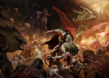 Режиссер Doom: The Dark Ages рассказал об "аналоге" Мародера из Eternal в игре - мини-боссе Agadon Hunter