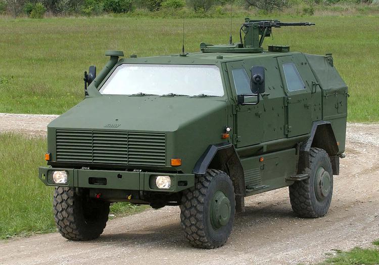 AFU używa już niemieckich pojazdów opancerzonych Dingo, mają one ochronę przed bronią strzelecką i nie boją się min.