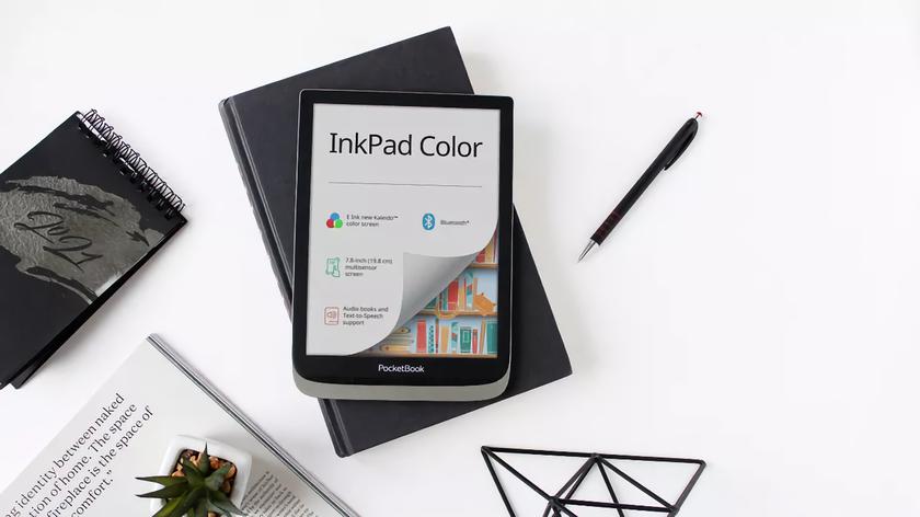 PocketBook InkPad Color: 7.8-дюймовый дисплей Kaleido нового поколения, 16 ГБ ПЗУ, батарея на 2900 мАч и ценник в $329 (обновлено)