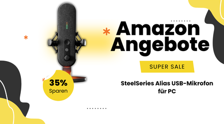 SteelSeries Alias USB Gaming Mikrofon – Spare jetzt 70€!