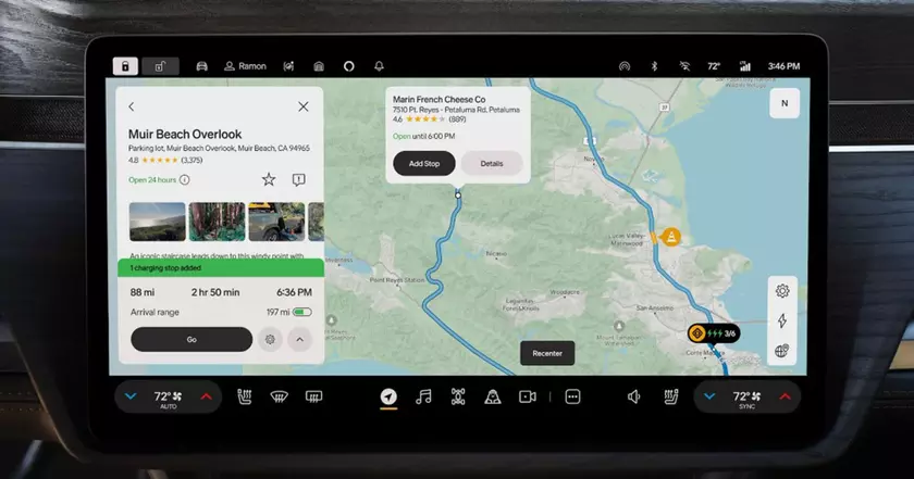 Объединение мира: Google Maps на новом уровне с дисплеем Rivian