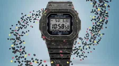 Casio has introduced the G-5600BG-1: a watch that's made from recycled waste for $199