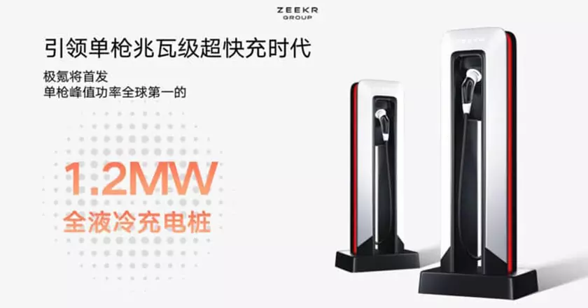Zeekr представляет зарядную станцию будущего: 1,2 МВт мощности