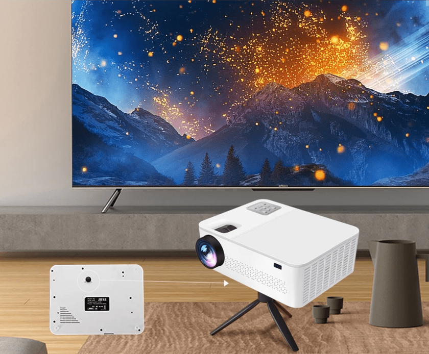 Encalife 4K Home LCD Projector 