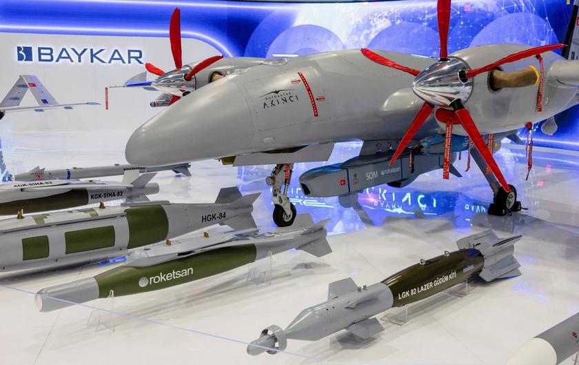 Для борьбы с вражескими БПЛА и самолётами: Bayraktar TB2 и Akinci получат ракеты Sungur класса «воздух-воздух»