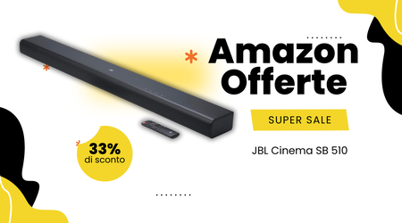 JBL Cinema SB 510 Soundbar – Risparmia Ora 49€!