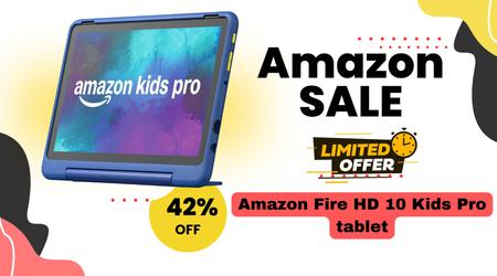 Amazon Fire HD 10 Kids Pro Tablet with a $80 Discount! Don't miss it!