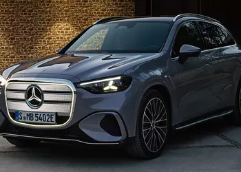 Mercedes представил электрический GLC с огромной подсвеченной решёткой