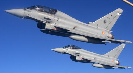 La Spagna acquista 25 caccia Eurofighter Typhoon per un valore di 1,5 miliardi di dollari per sostituire i vecchi jet F/A-18 Hornet