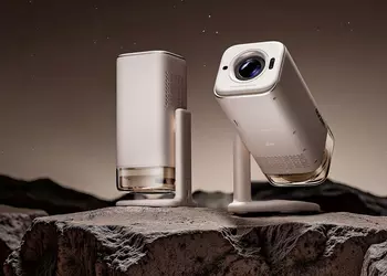 Aurzen BOOM Air — портативный проектор с Dolby Audio, Google TV и поворотной платформой 110°