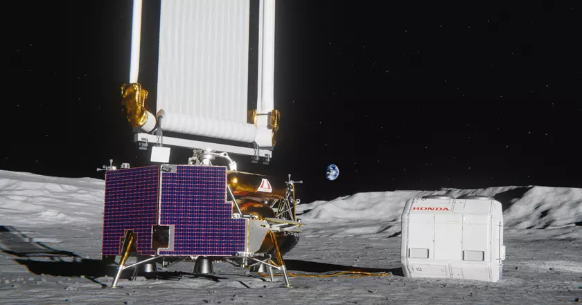 Astrobotic и Honda представили визуализацию системы будущего LunaGrid
