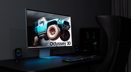 Samsung на Gamescom 2024 представила Odyssey 3D - перший ігровий 3D-монітор без окулярів